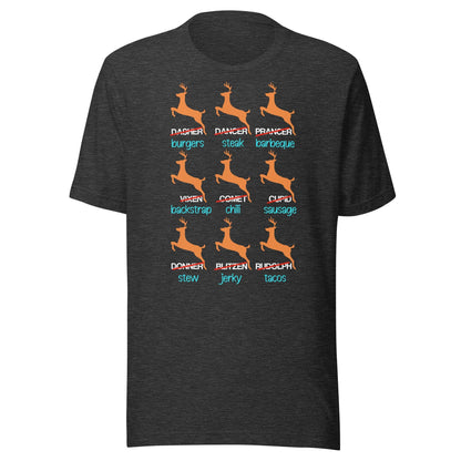 Funny reindeer shirt, Christmas hunting shirt,  gift for hunting man, hunting humor shirt, gift for dad grandpa