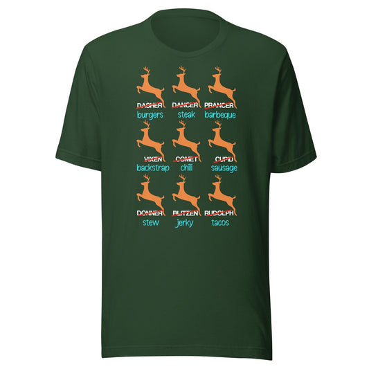 Funny reindeer shirt, Christmas hunting shirt,  gift for hunting man, hunting humor shirt, gift for dad grandpa