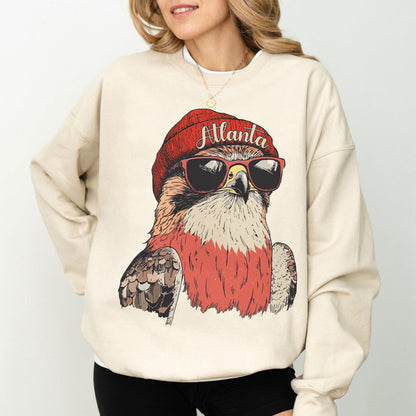 Vintage Atlanta Football 90s Style Sweatshirt, Atlanta Football Shirt, Atlanta Fan Shirt, Sunday Atlanta Football, Game Day Shirt