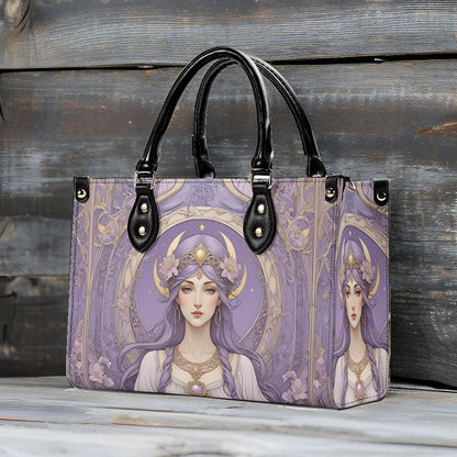 High Priestess Design Bag Cute Crossbody Bag Unique Purse Cute Purse, Luxury Bag Vegan Leather Bags Printed Designer Bag