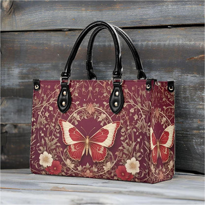 Exquisite Butterfly Crossbody Bag - Nature-Inspired Vegan Leather Purse, Unique Gift for Women
