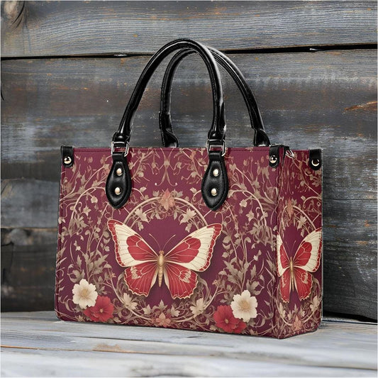 Exquisite Butterfly Crossbody Bag - Nature-Inspired Vegan Leather Purse, Unique Gift for Women