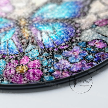 Butterfly Stained Glass Suncatcher, Gift for Butterfly Lovers, Stained Glass Window Hanging, Butterfly Suncatcher, Gift for Mom