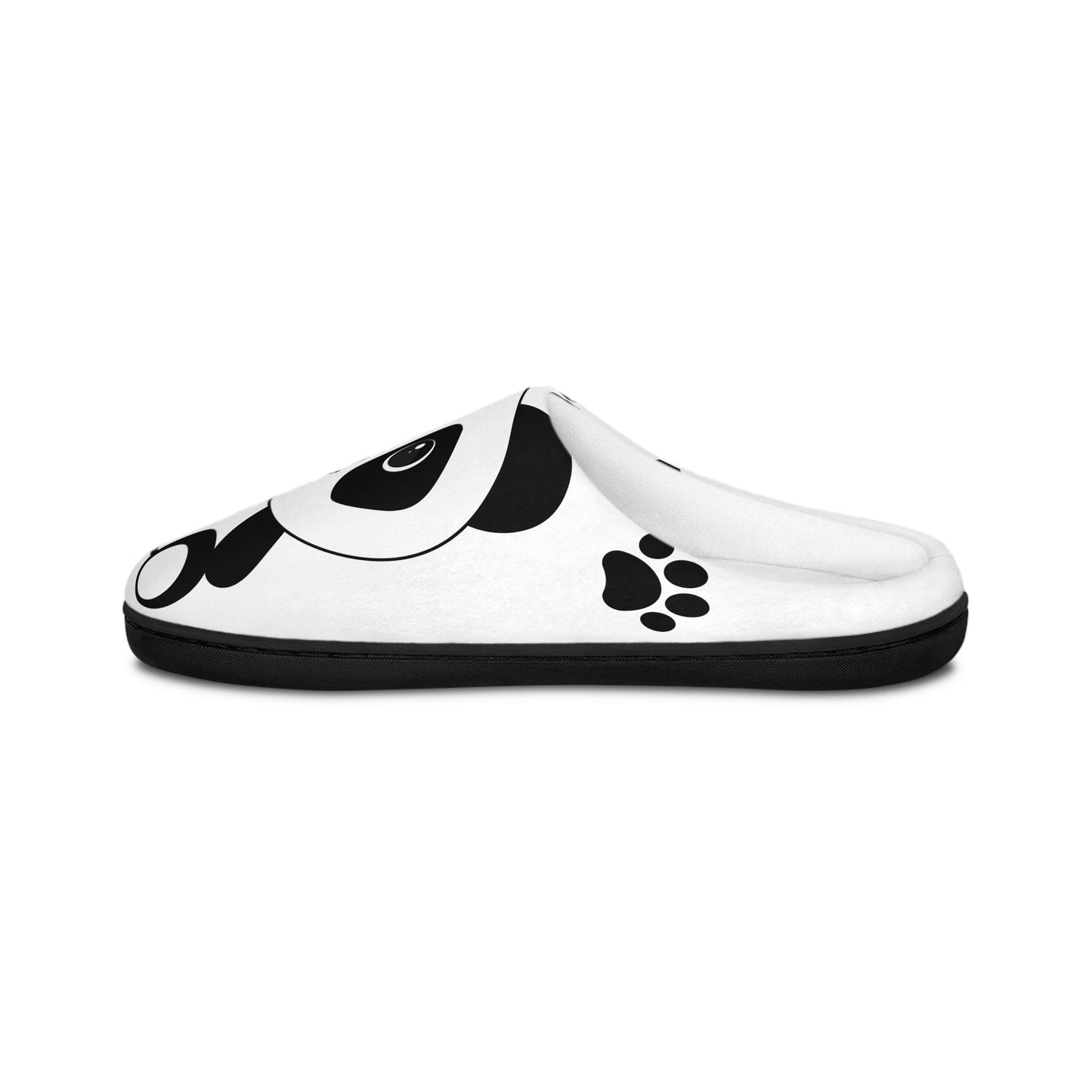 Kawaii Panda Slippers: Women's Cozy Flannel Fleece House Shoes