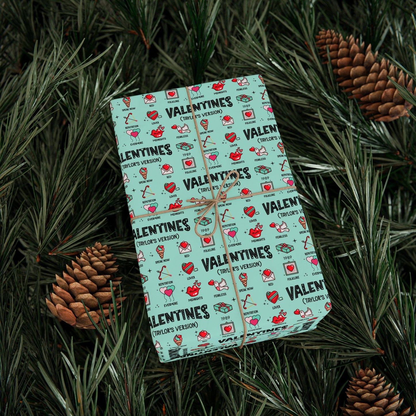 Taylor Valentines Gift Wrapping Papers - Valentine Gift Wrap - Swift Valentines Gift Idea