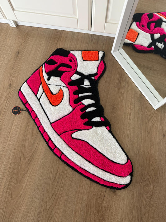 Hand Tufted Sneaker Rug: Custom Streetwear Rug (78x59cm)