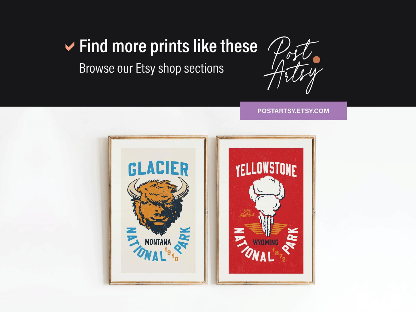 Montana Travel Print Retro Montana Art Treasure State Travel Poster Montana Gift for Friend Outdoorsy Wall Decor