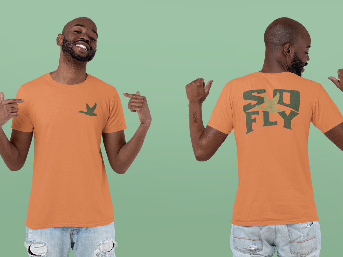 Duck Hunter 'So Fly' Unisex Tee - Bella Canvas Hunting Shirt