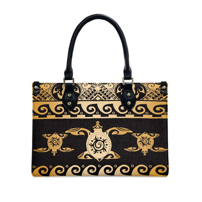 Ladies PU handbag With Sea Turtles, Women's Shoulder Bag, Everyday handbag, Ladies Work Bag, Elegant Handbag, Versatile Bag