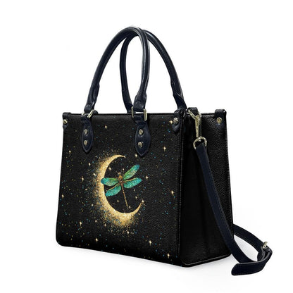 Ladies PU handbag With a Blue Dragonfly, PU Handbag, Women's Shoulder Bag, Shoulder Bag, Ladies Work Bag, Elegant Handbag, Versatile Bag
