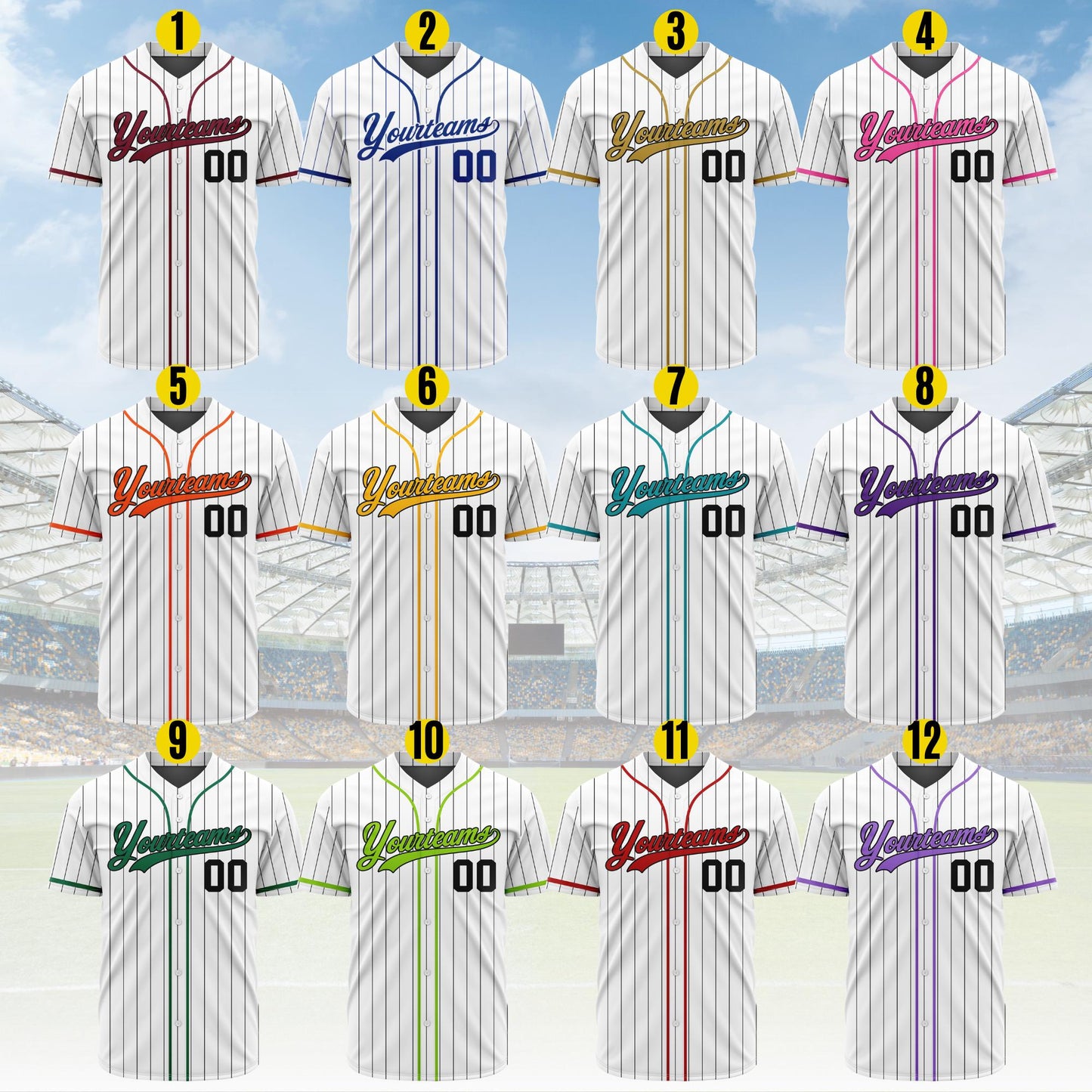 Personalized Team Name And Number Baseball Jersey,Custom Baseball Jersey Shirt, Baseball Jersey Uniform For Fans Baseball Lovers B11