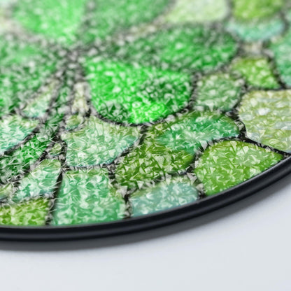 Green Four Leaf Clover Stained Glass Suncatcher Window Decoration Unique Gift for St Patrick's Day
