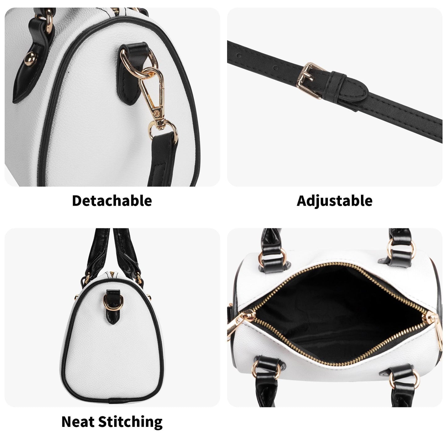 Sage Garden Grace Mini Handbag | Leather Boston Bag | Top Handle Shoulder Bag | Unique Gift | Mini Boston Bag