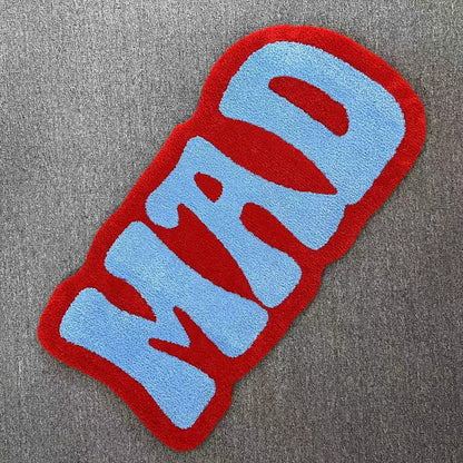 Custom Name Tag Tufted Rugs Design • Name Text Tufting Rug • Personalized Characters Tuft Rug Carpet • Gift For Her • Baby Name Rug • Couple