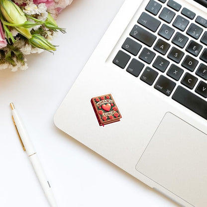 Romance Girlie Book Vinyl Sticker | Bookish Stickers | Kindle Stickers | Water Bottle Stickers | Trendy | Romance Tropes | Book Lover