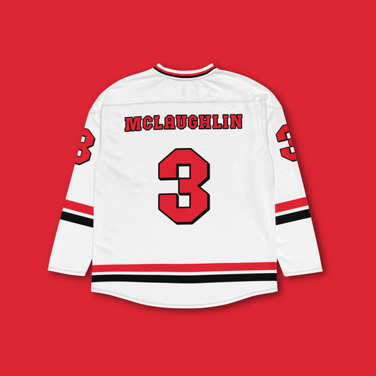 Number 3 Racing Oversize Unisex Hockey Jersey: Unisex Racing Fan Apparel