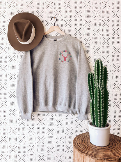 In My Hunting Wife Era Sweatshirt, Hunting Season Shirt, Deer Hunting Sweater, Hunt Wife Crewneck, Gift For Wife