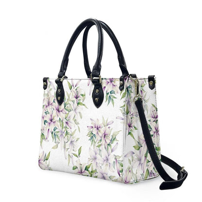 Ladies PU handbag With Floral Design, Floral Handbag, Women's Shoulder Bag, Shoulder Bag, Ladies Work Bag, Elegant Handbag, Versatile Bag