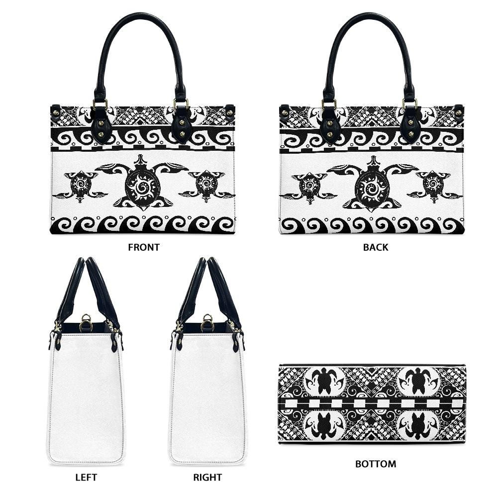 Ladies PU handbag With Sea Turtles, PU Handbag, Women's Shoulder Bag, Shoulder Bag, Ladies Work Bag, Elegant Handbag, Versatile Bag