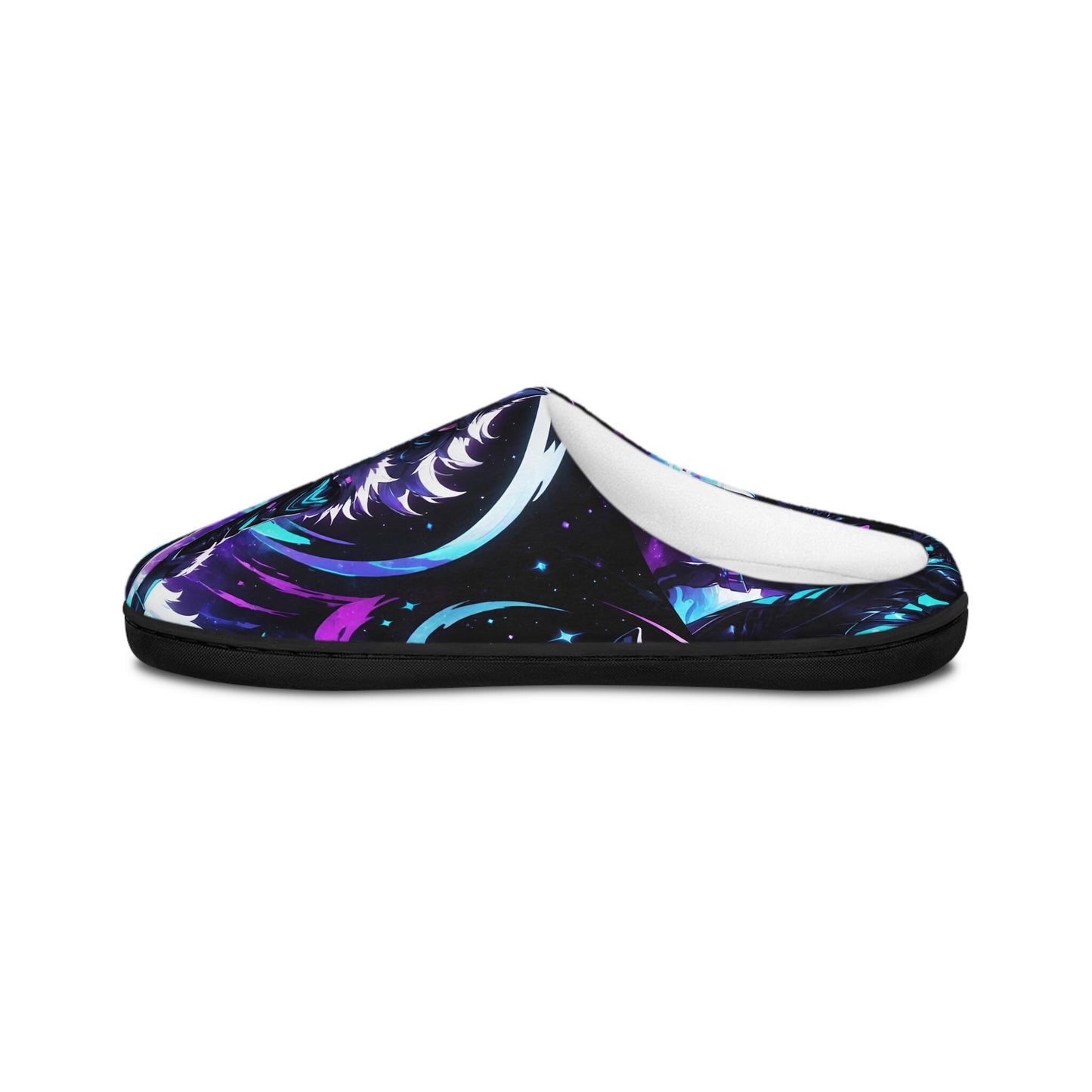Anime Slippers, Vtuber Black Wolf Girl, Twitch Model Footwear, Indoor Slip-On Shoes