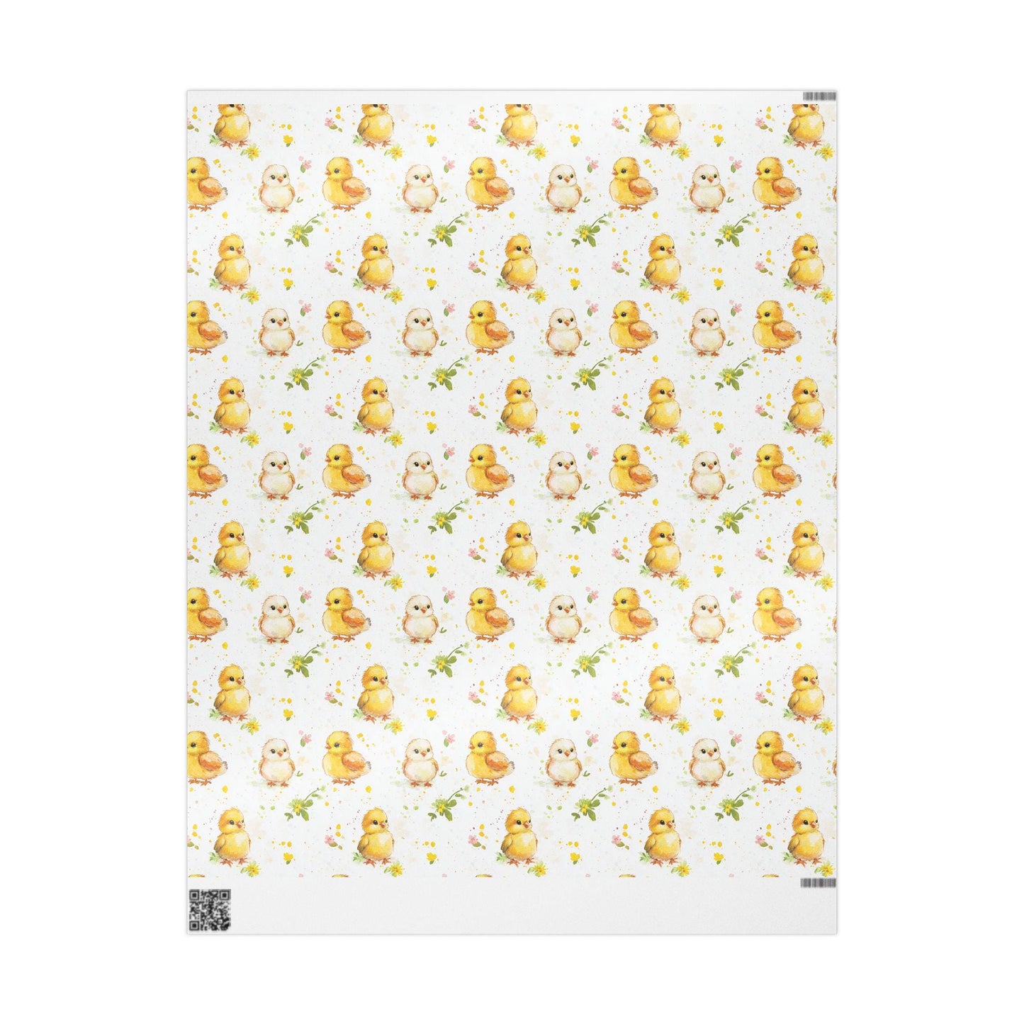 Easter Chick Gift Wrap: Spring Holiday Packaging