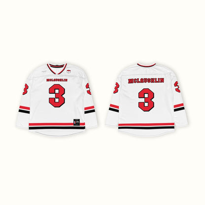 Number 3 Racing Oversize Unisex Hockey Jersey: Unisex Racing Fan Apparel