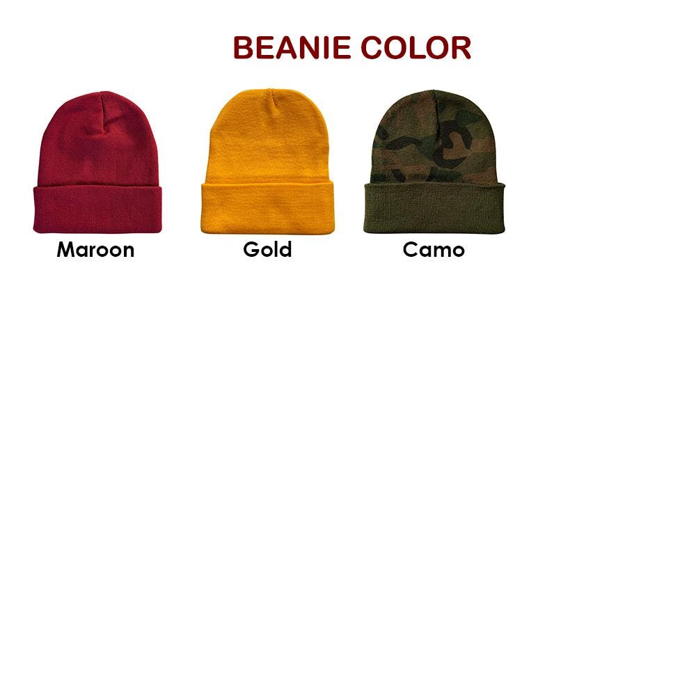 Grapes Embroidered Beanie Winter Beanie