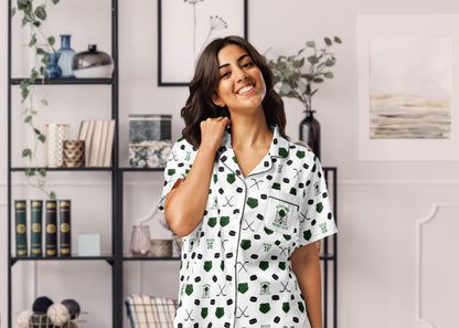 Beartown Hockey Club Benji Ovich 16 Short Sleeve Pajama Top or Matching Shorts for Reader Booktok Librarian