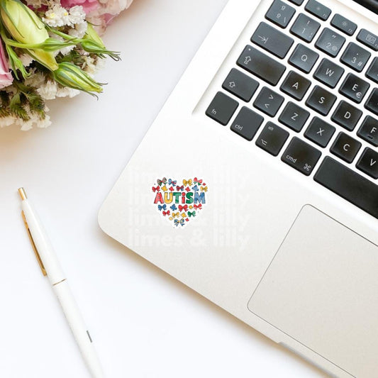 Autism Love Puzzle Awareness Vinyl Sticker | Autism Awareness Sticker | Puzzle | Awareness Month | Special Needs | Medical Mom |  Die Cut