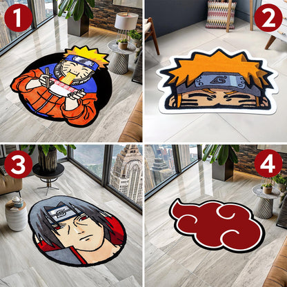 Anime Characters Rug, Anime Rug, Kawai Rug, Manga Rug, Anime Lover Gift Rug, Japan Rug, Area Rug, Custom Rug, Tufted Look Printed Rug