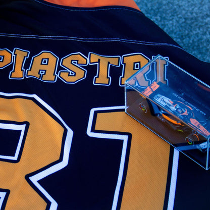 #81 McLaren Inspired Oversized Unisex Hockey Jersey, Formula Racing Fan Apparel