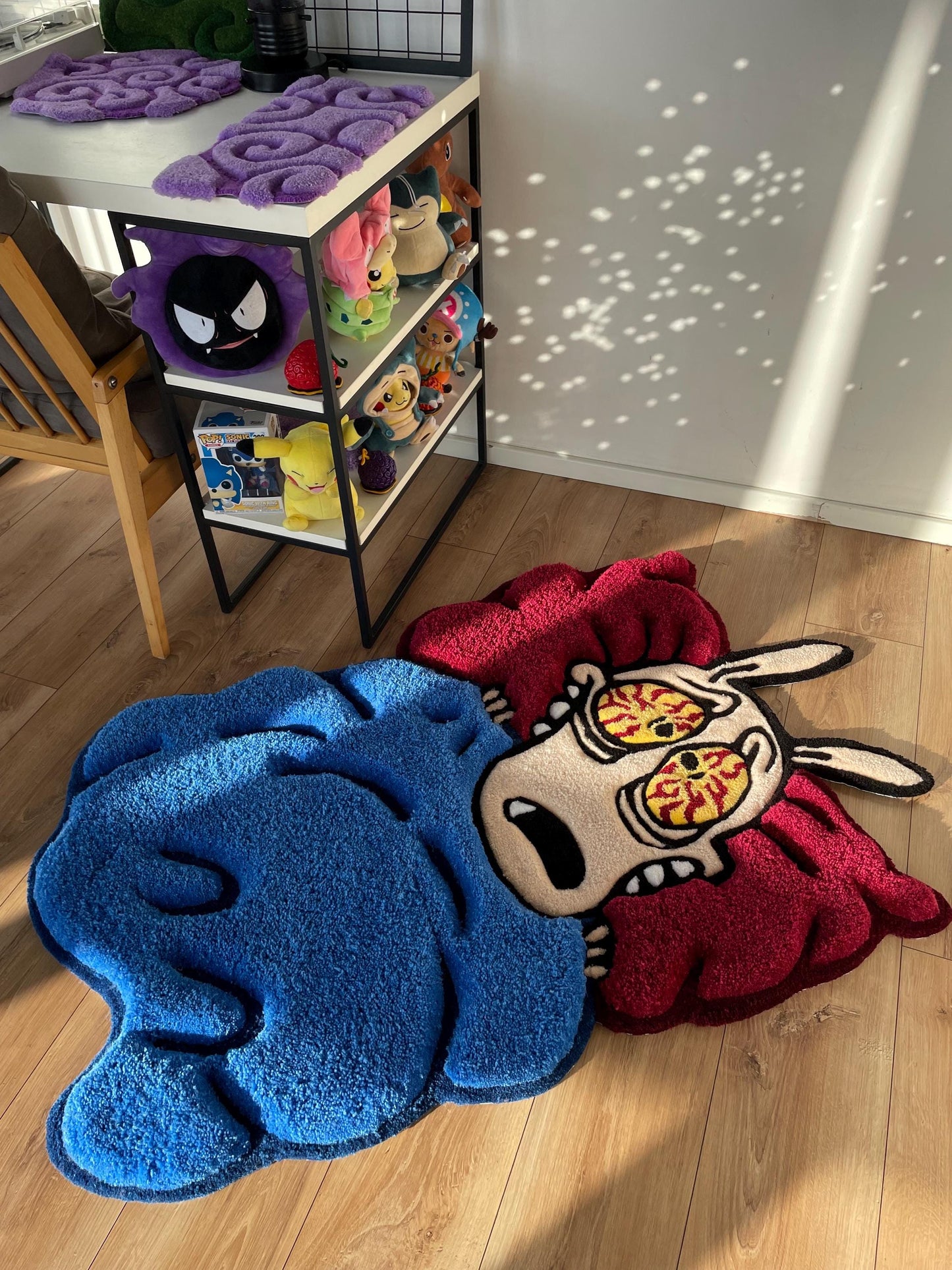 Tufted custom rug fluffy 3d carpet cartoon tufting home decor