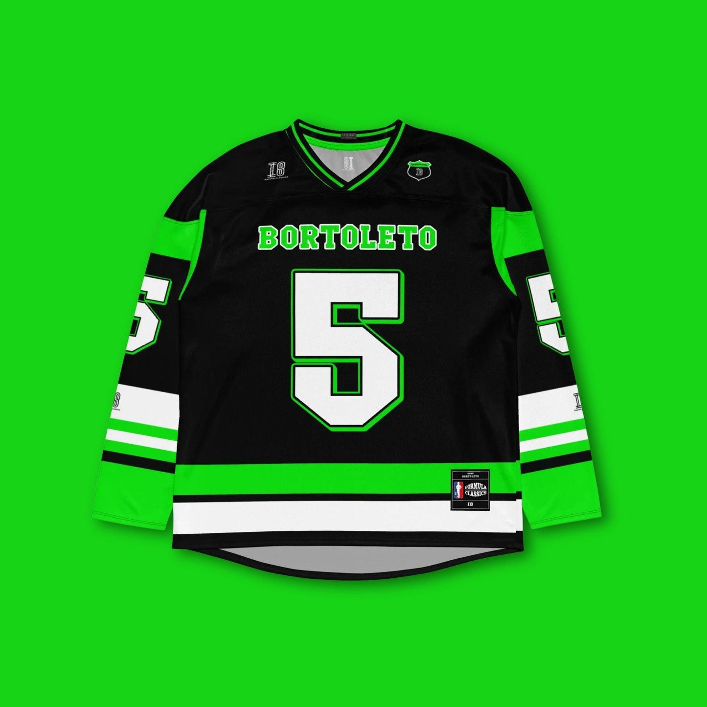Bold Number 5 Oversized Racing Hockey Jersey – Lightweight Unisex Streetwear Jersey for Racing Enthusiasts