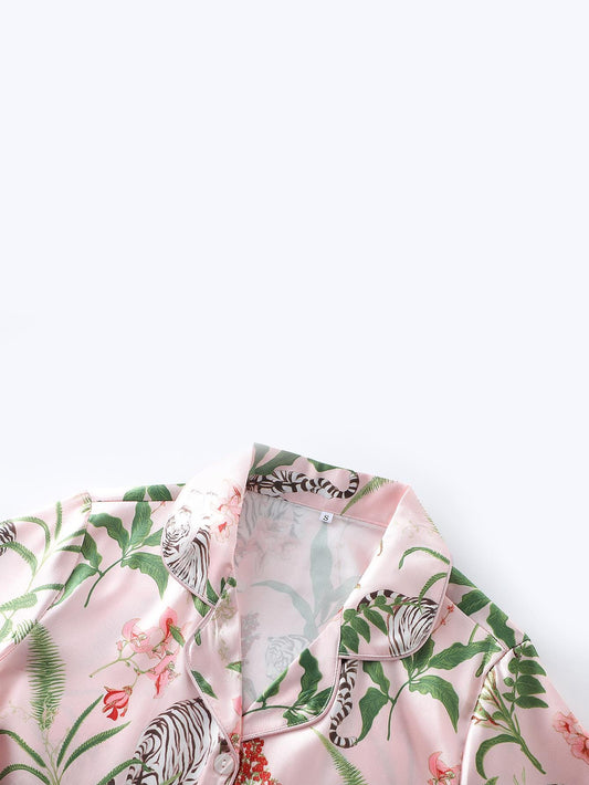 Silk Whisper Satin Pajama Set