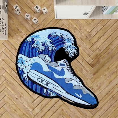 Sneaker Rug, Shoes Rug,Urban Style Rug,Air Shoes Rug,Sneaker Room Decor, Sneaker Mat,Gift For Him,Teenage Room Rug,Street Fashion,Hypebeast