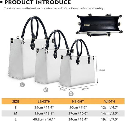 Personalized PU Leather Handbag For Women - I Said What I Said Pop Art Girl Retro Tote Bag, Fashion Lover Bag For Birthday Christmas Umu1-24