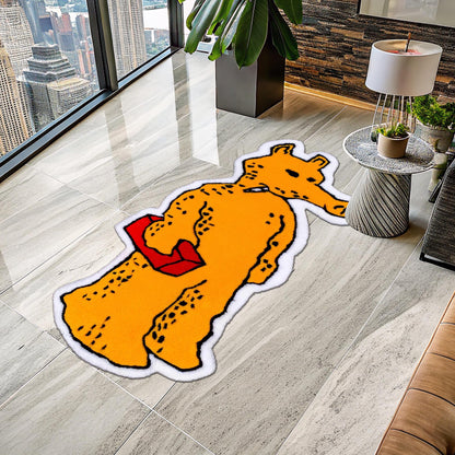 Doom Rug, Mf Doom Rug, Doctor Doom Rug, Quasimoto Rug, Quasimoto 'Lord Quas', Quasimoto Inspired Rug, Hip Hop Rug, Tufted Look Printed Rug