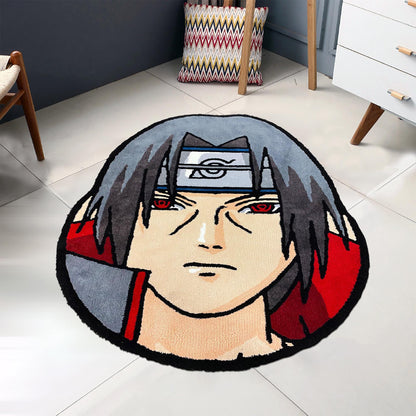 Anime Logo Rug, Anime Lover Gift Rug, Anime Characters Rug, Japan Rug, Area Rug, Anime Rug, Kawai Rug, Manga Rug, Tufted Look Printed Rug