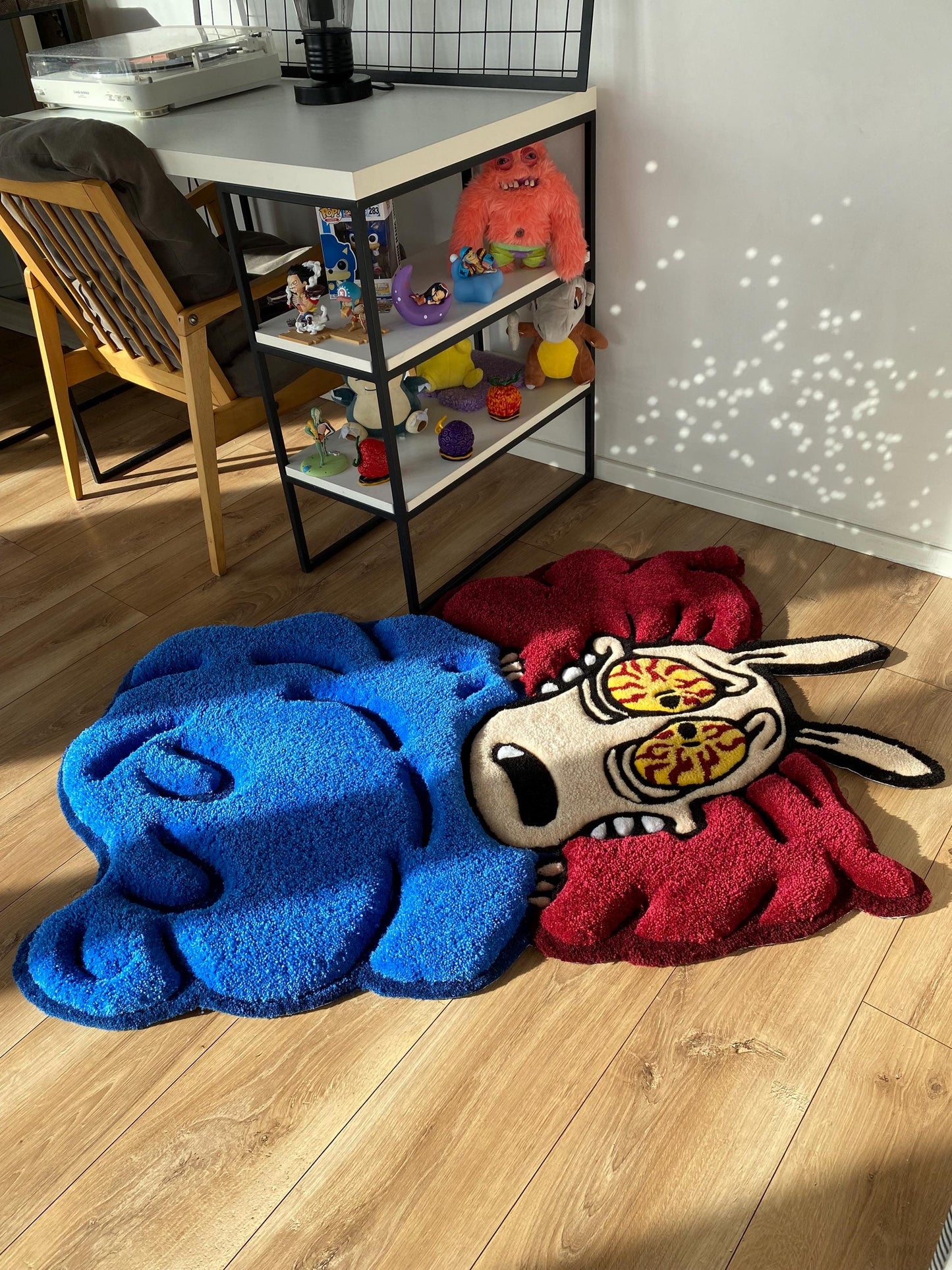 Tufted custom rug fluffy 3d carpet cartoon tufting home decor
