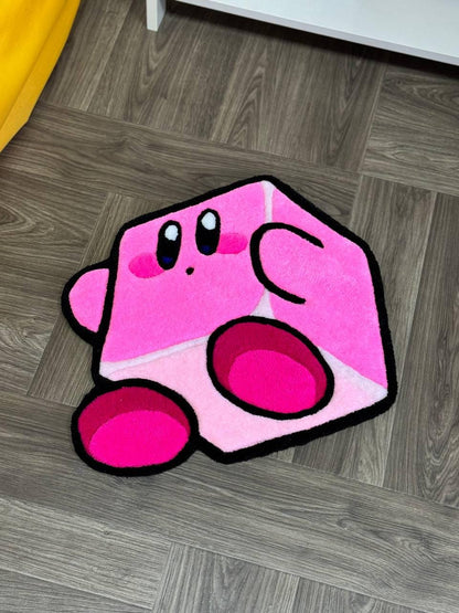 Custom rugs Anime Tufted rug.cartoon character rug.Rugs for bedroom aesthetic.hypebeast rug Hand tufted rug.kirby y2k tapis.Gamer rug.Kawaii