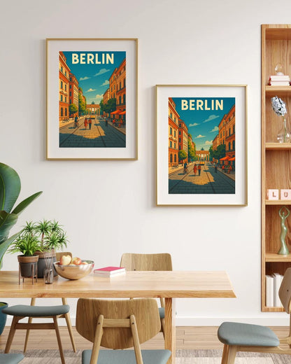 Berlin Print, Germany Wall Art, Berlin Wall Art, Berlin Travel Print, Germany, Birthday Present, Wedding Gift, Travel Decor, Travel Wall Art