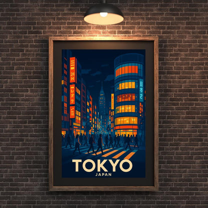 Tokyo Print, Japan Wall Art, Tokyo Wall Art, Tokyo Travel Print,Birthday Present, Wedding Gift, Travel Decor, Travel Wall Art, Japan Print