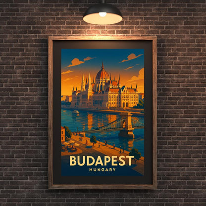 Budapest Print, Hungary Wall Art, Budapest Wall Art, Budapest Travel Print, Birthday Present, Wedding Gift, Travel Decor, Travel Wall Art