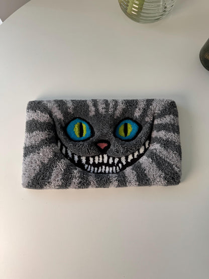 Fluffy Keyboard Rug – Handmade Tufted Desk Mat for Gamers and Cartoon Lovers