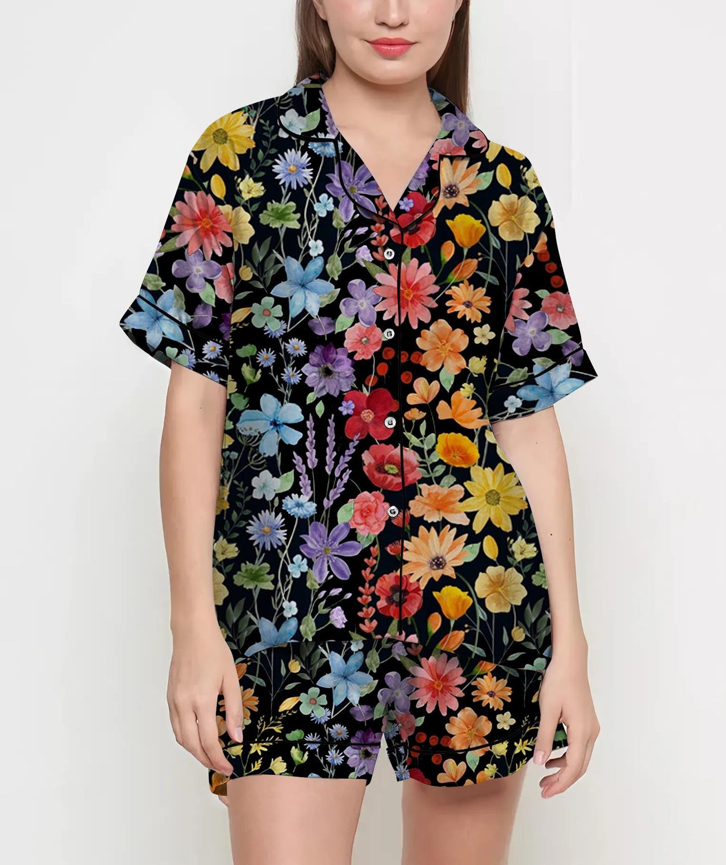 Pride Day Pajama Satin Set, LGBTQ+ Shirt, Rainbow Flag Shirt,Gay Pride Shirt,LGBTQ Celebration Shirt, Pride Month Shirt, Lesbian Pride Shirt