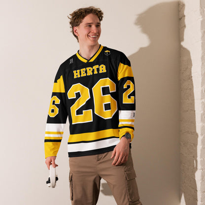Racing Apparel Indycar Hockey Jersey: Racing #26 Black and Yellow