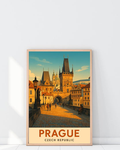 Prague Print, Czech Wall Art, Prague Wall Art, Prague Travel Print, Birthday Present, Wedding Gift, Travel Decor, Travel Wall Art, Travel
