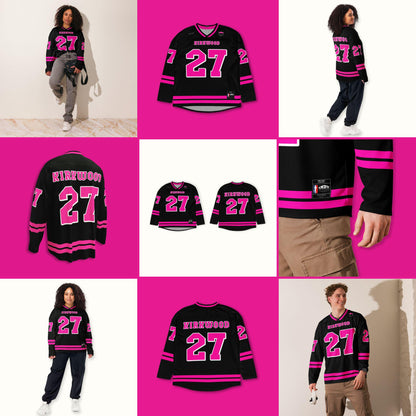 Bold #27 Oversized Racing Hockey Jersey – Lightweight Unisex Motorsport Streetwear Hockey Jersey for Fans