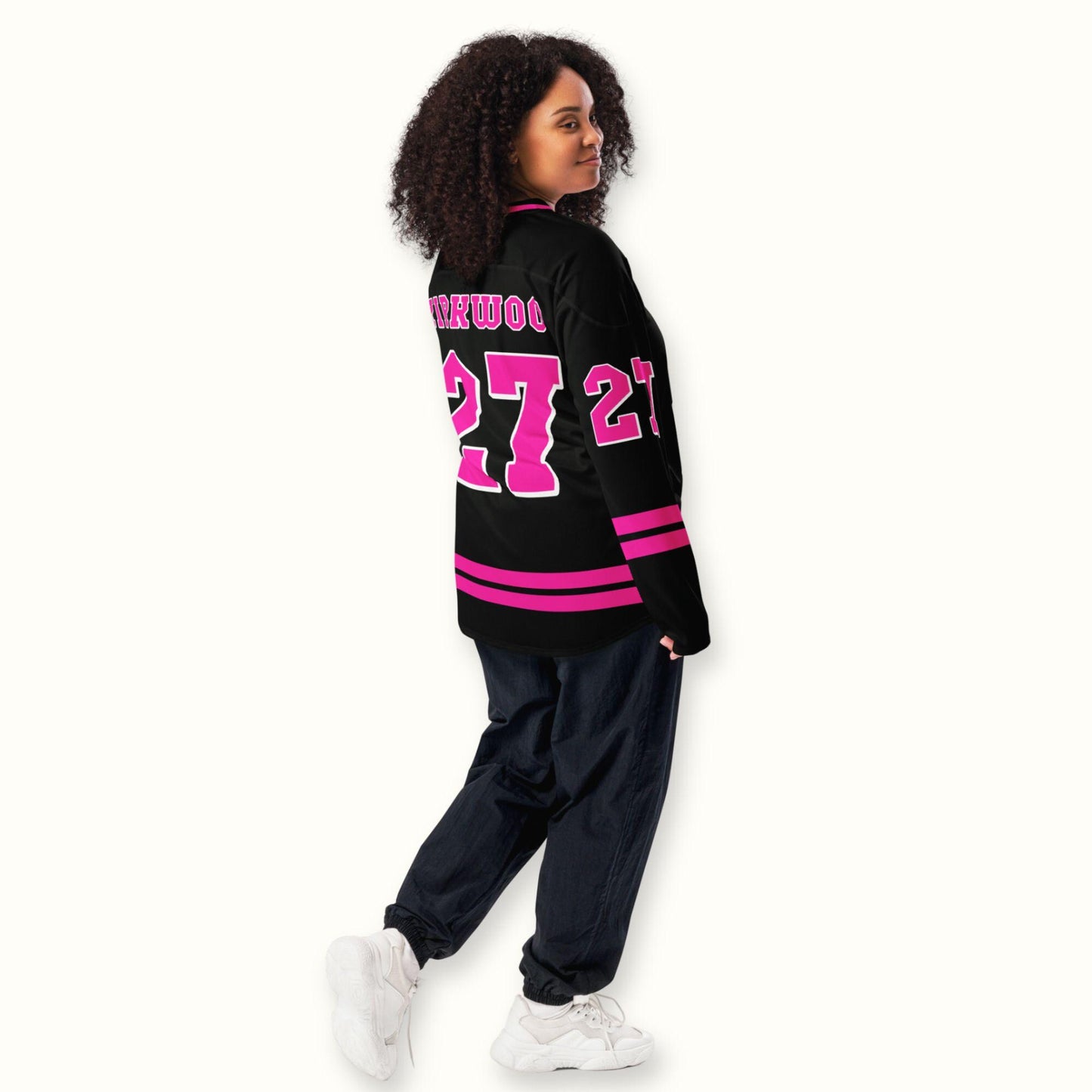 Bold #27 Oversized Racing Hockey Jersey – Lightweight Unisex Motorsport Streetwear Hockey Jersey for Fans