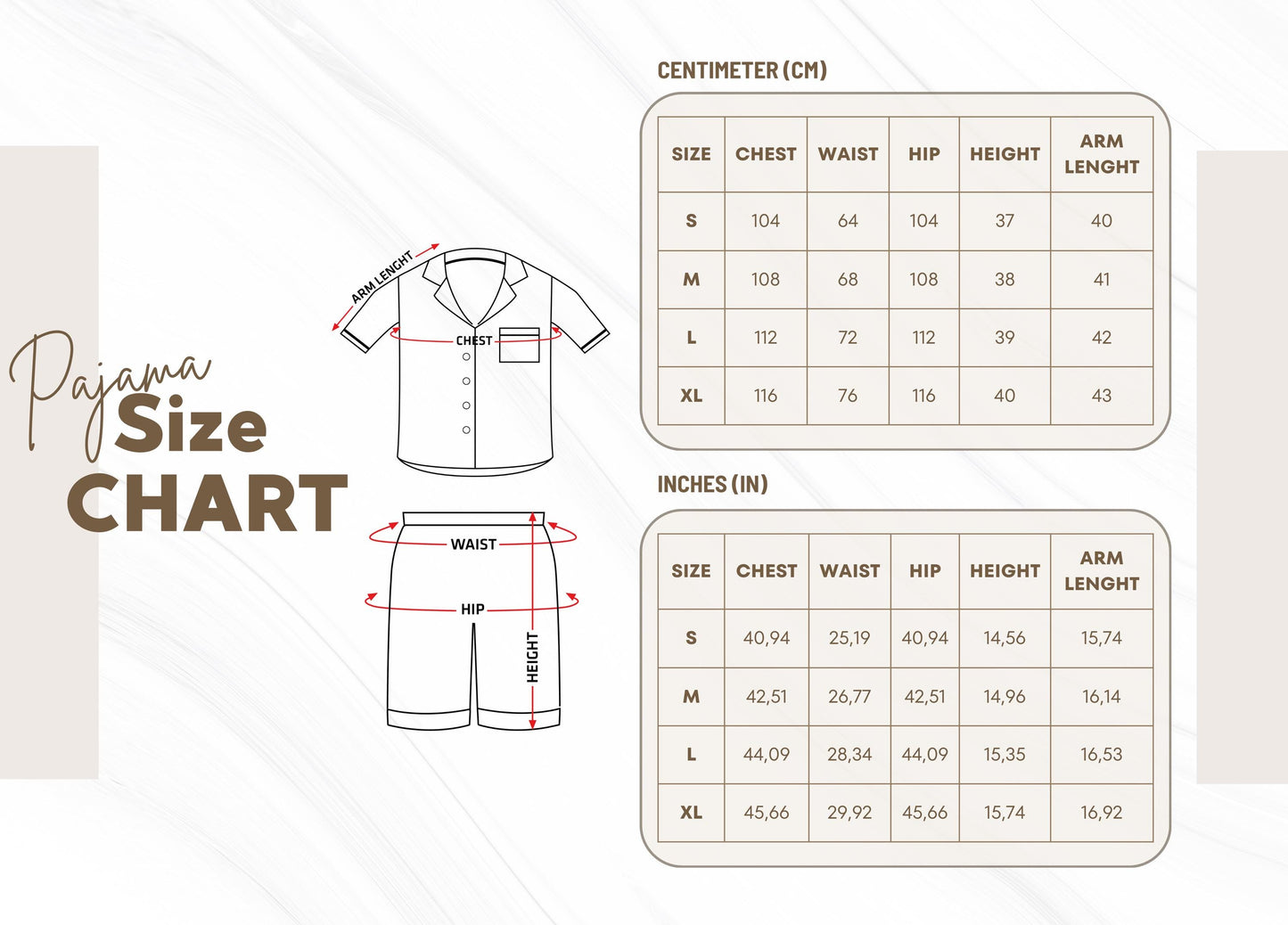 Navy Floral 3 Piece Satin Pajama Set for Women – Summer Sleepwear with Shorts, Shirt and Matching Scrunchie – Soft Loungewear Set